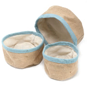 Natural Jute Baskets (Set of 3)