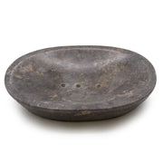 Oval Grey Marble Stone Dish