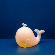 Whale Porcelain Lamp