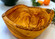 Olive Wood Natural Salad Bowl