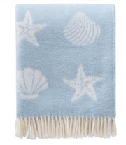 Seashell Wool Throw