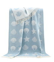 Seashell Wool Throw