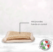 Bamboo & Natural Sisal Massage Mitt