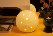 Porcelain Comet Lamp