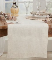 100% Natural Linen Table Runner