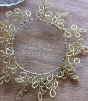 Beaded Candle Ring 15cm
