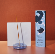 Dimple Glass Incense Holder