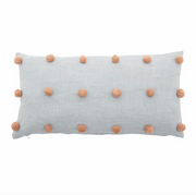 Karla Cushion in Blue Cotton