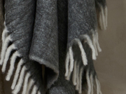 Wool Blend Throw