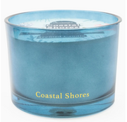 Coastal Shores Two Wick Candles with Seasalt Scent