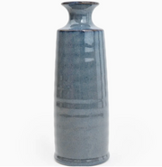 Bottle Vase Reactive Blue