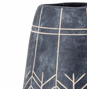 Mahi Deco Vase-Black