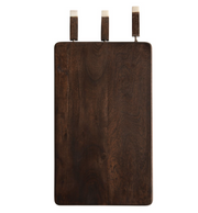 Acacia Wood Cheese/Cutting Board with Marble Cheese Knives