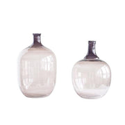 Large Brown Glass Bottle