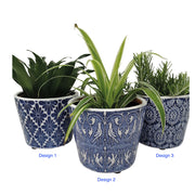 Plant Pot Delphi Midnight
