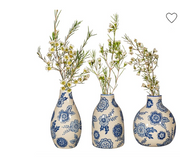 Blue Willow Vases