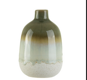 Mojave Green Glaze Vase