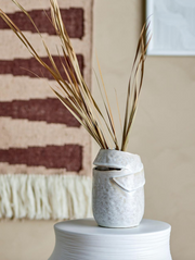 Abeera Vase in natural stoneware