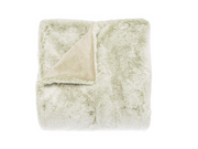 Tipped Faux Fur Throw