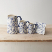Blue Hare Floral Coaster