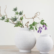 Large Round Textured Vase