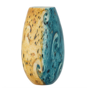 Kalian Vase, Blue Glass