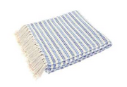 Cowrie recycled cotton throw