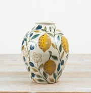 Lemon Glaze Vase