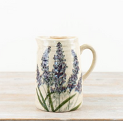 Lavender Design Ceramic Vase Jug
