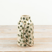 Green Foliage Vase