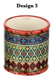 Colourful Round Pots