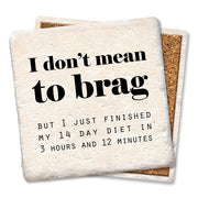 Funny exercise coasters