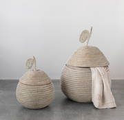 Woven Pear Basket  - Set