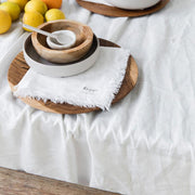 Linen napkins - white